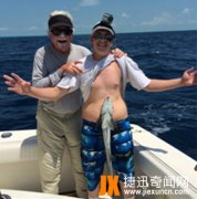 海钓怪鱼头像被踩过，将