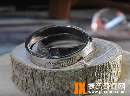 男子用硬币为女友打造戒指被嘲笑,结果造出惊人