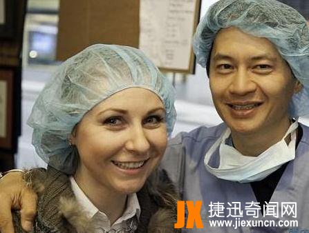 美国美女整容,竟切开眼球往里放金属装饰
