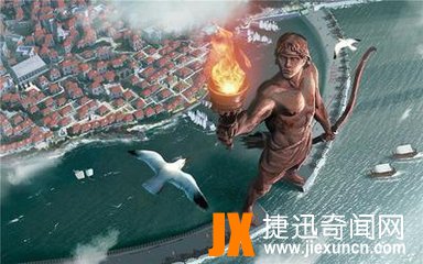 世界七大奇迹之七、罗德港巨人雕像