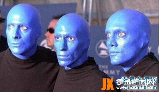 奥坎基查尔族人,蓝色人,奇特人种