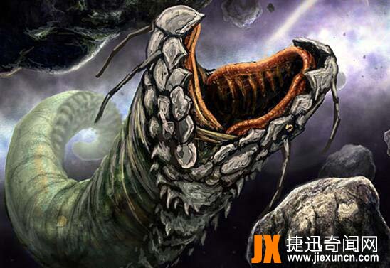太空蛞蝓，长900米的神秘外星生物(吞噬地球)