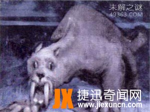 幻兽本耶普,潜伏在湖泊河流和沼泽中的水陆两栖怪兽