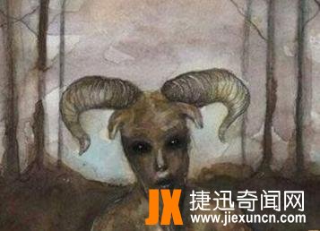 美国山羊人是真的吗，山羊人的诡异事件真相(怪物图片)