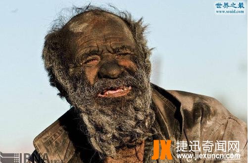 世界上最脏的人,60年来一直没有洗过澡,牛人一个!