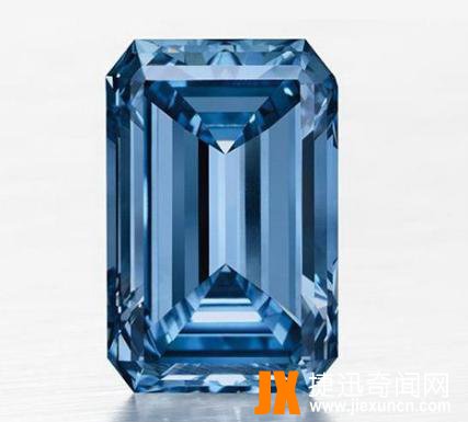 世界最大蓝钻重122.5克拉（价值约高达2亿）