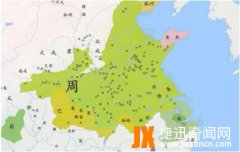 周朝地图：中国古代周朝地图,中国古代周