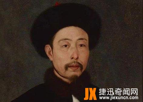 大清皇帝乾隆画像真实照片,乾隆长的像谁?据说像一明星