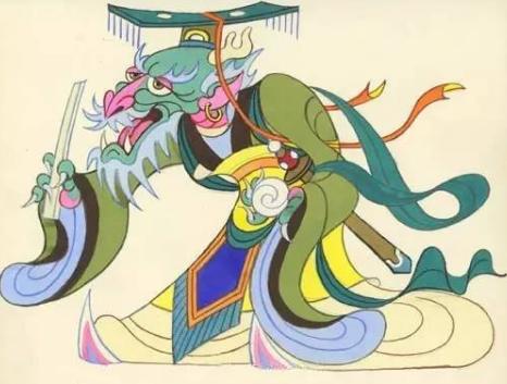东海龙王画像