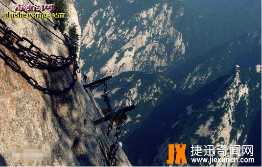 长空栈道灵异事件图片