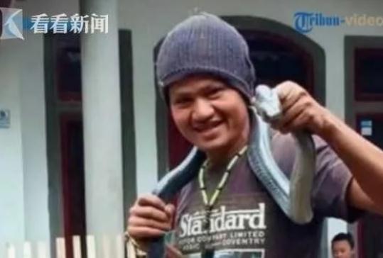 爱蛇男惨遭巨蟒活活勒死